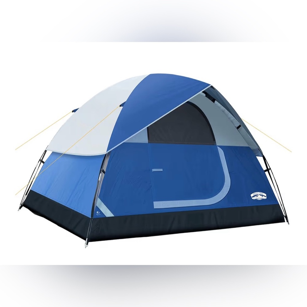 NEW Pacific Pass 6 Person Family Dome Tent, Removable Rain Fly, Easy Setup Camp